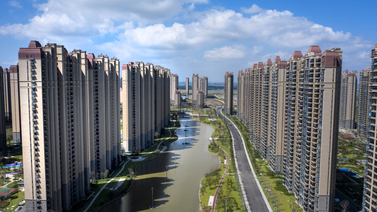 «Города-призраки», заброшенные в процессе строительства, Китай