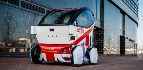 Автономный электромобиль из Лондона
