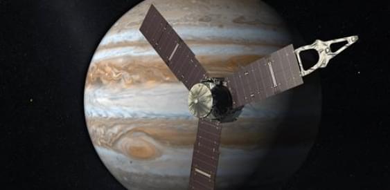 Станция Юнона вышла на орбиту Юпитера