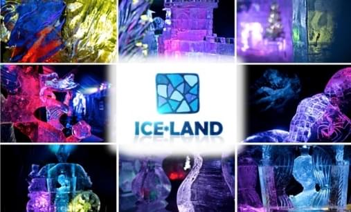 Выставка ледяных скульптур в Ice-Land