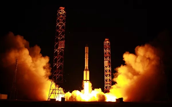 Ракета «Протон-М» стартовала с Байконура со второй попытки