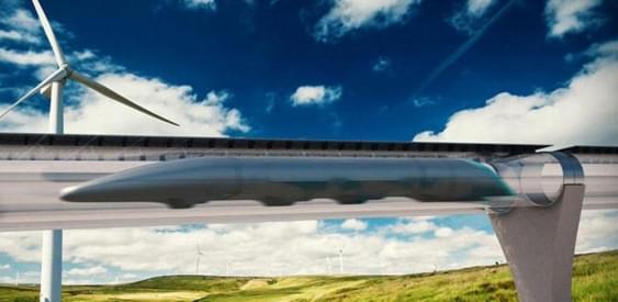 Внутри Hyperloop