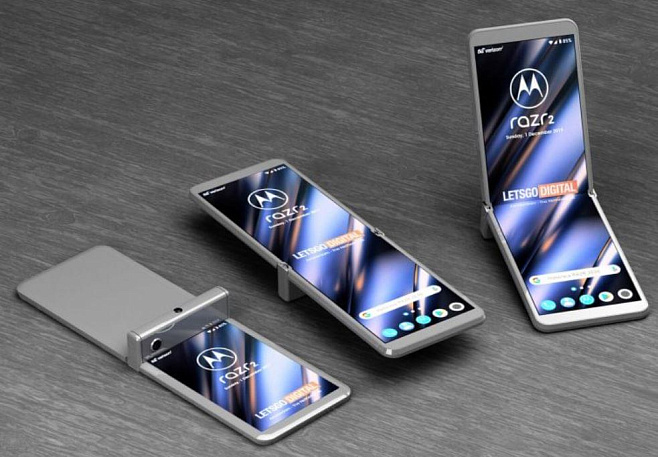 Motorola запатентовала модульную «раскладушку» со сменными компонентами