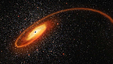 Телескоп Хаббл обнаружил редкую чёрную дыру