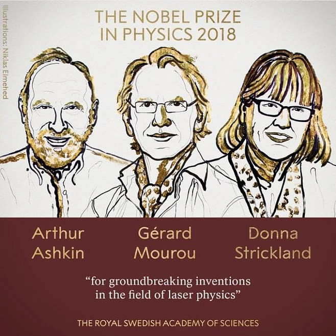 Объявлены имена обладателей Нобелевской премии по физике