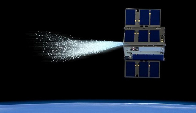 NASA испытало два микроспутника с «водяными двигателями»