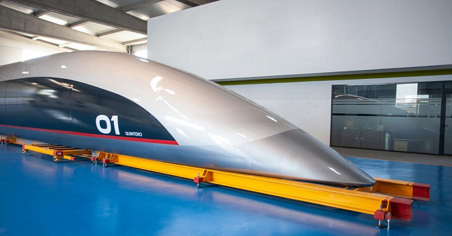 Презентована первая пассажирская капсула Hyperloop