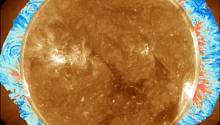 Учёные создали подробную карту магнитного поля Солнца