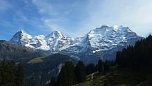 Швейцарские Альпы продолжают расти