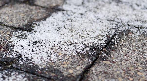 Соль для посыпки зимних тротуаров смертельно опасна для людей и житвотных