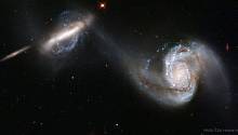 Слияние галактик увеличивает количество звезд в два раза