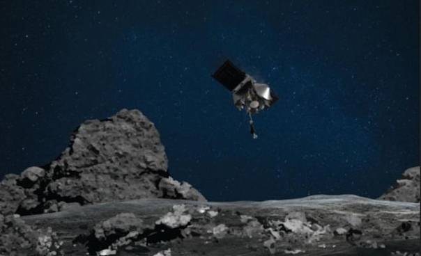 Зонд NASA готовится к забору образцов с астероида