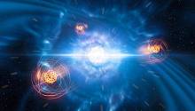 Химический элемент впервые обнаружили после слияния двух нейтронных звезд