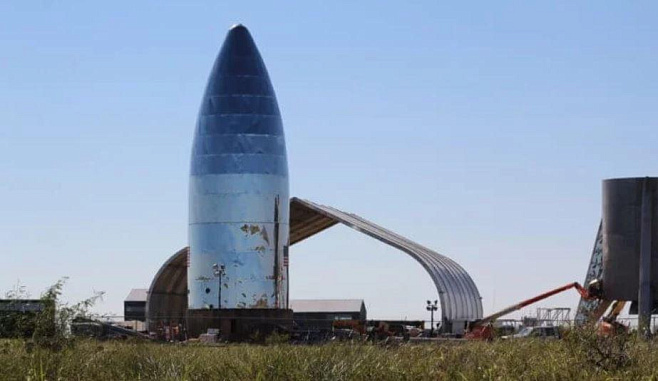 SpaceX начала постройку второго прототипа корабля Starship 