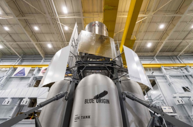 Макет лунного лэндера от Blue Origin готов к симуляциям NASA