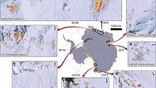 Интерактивная карта поможет в поиске метеоритов в Антарктиде
