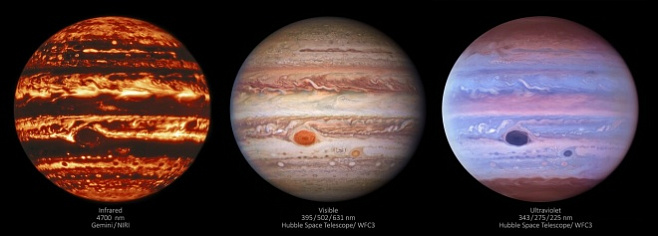 Учёные получили новые изображения Юпитера, которые раскрывают тайны его атмосферы