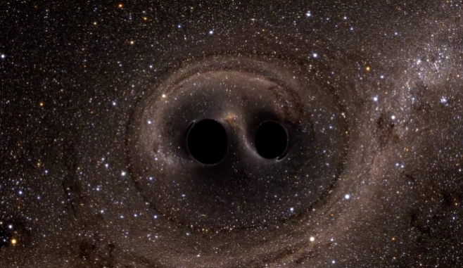 Астрономы обнаружили две идущих к столкновению сверхмассивных чёрных дыры 
