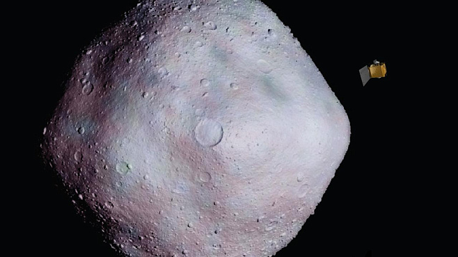 Астероид «плюётся» камнями в космос. Что происходит?