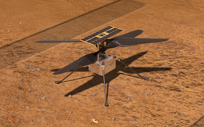 Ingenuity совершил третий полёт в атмосфере Марса