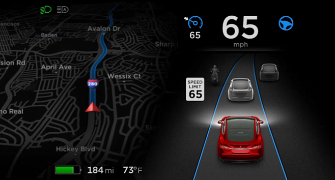 «Автопилот» Tesla научился распознавать знаки ограничения скорости