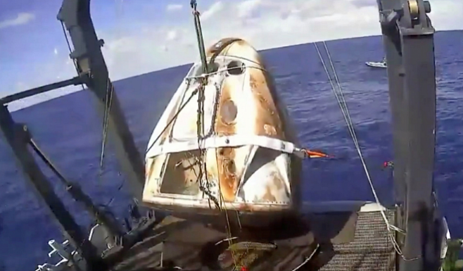 В SpaceX выяснили причины возгорания Crew Dragon при испытаниях