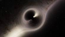 Сто миллиардов солнц — обычный размер для некоторых чёрных дыр