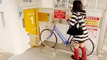 Велопарковки в Японии