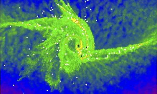 Выдвинута новая теория формирования сверхмассивных черных дыр