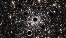 В центре известного звёздного скопления могут прятаться более 100 чёрных дыр