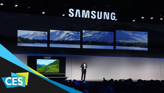 Samsung покажет безрамочные телевизоры на CES 2020