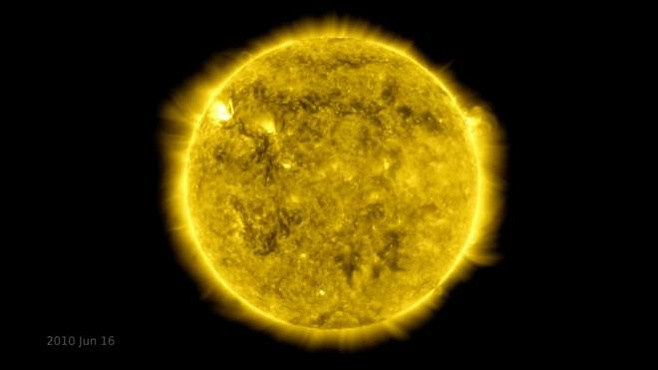 NASA показало изменения на Солнце за последние 10 лет