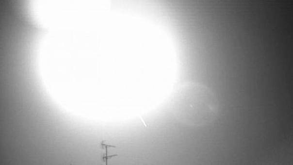 В небе над Японией зафиксировали падение большого светящегося шара