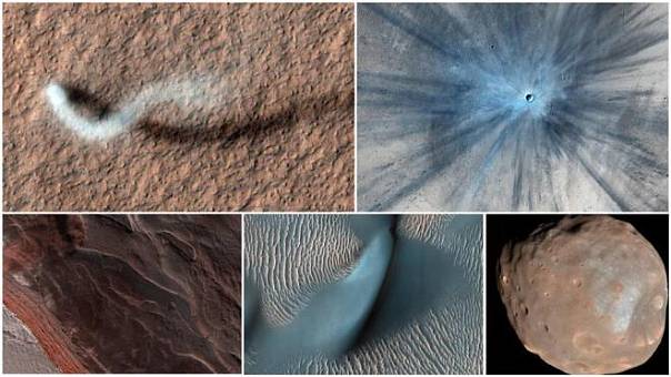 Опубликованы новые снимки поверхности Марса