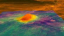 На Венере обнаружены возможно действующие вулканы