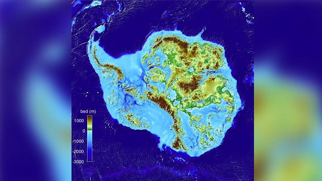 Учёные создали самую подробную карту Антарктиды