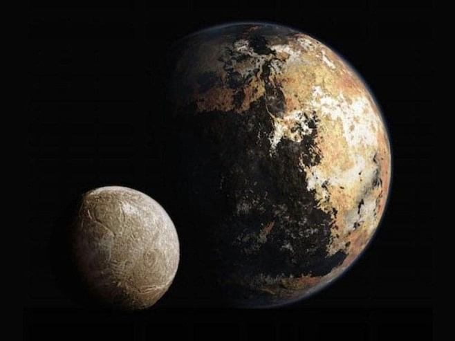 Астрономы составили карту спутника Плутона