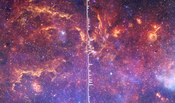 Звуки космоса: NASA превратило структуру Млечного пути в музыку