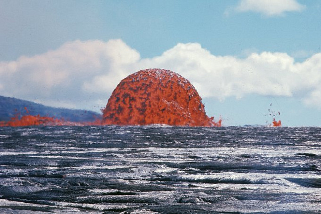 Фото: извержение вулкана Килауэа, длившееся пять лет