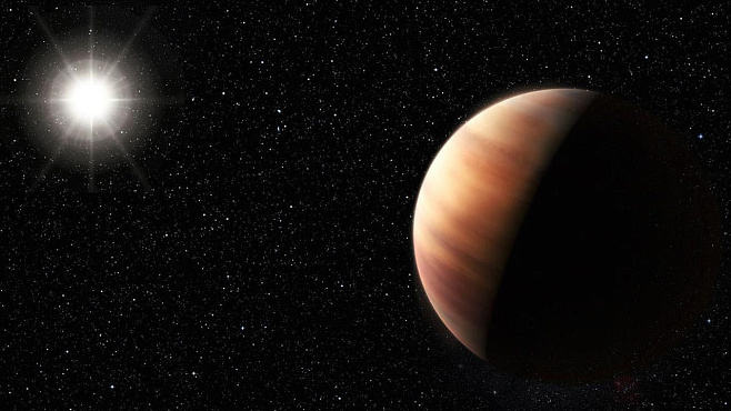 Обнаружена планета с необычной орбитой