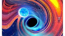 Астрофизики зафиксировали первый случай слияния чёрных дыр и нейтронных звёзд
