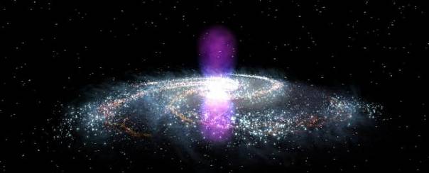 Астрономы зафиксировали странные всплески газа, исходящие из центра нашей галактики