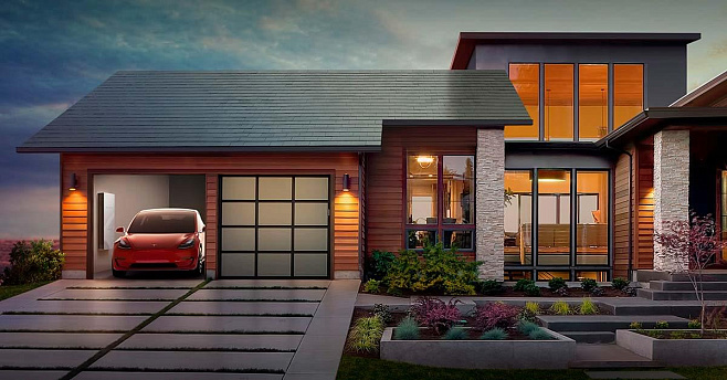 Солнечная крыша от Tesla обойдется дешевле обычной
