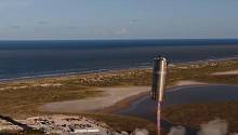 Прототип ракеты Starship от SpaceX прошёл первое лётное испытание