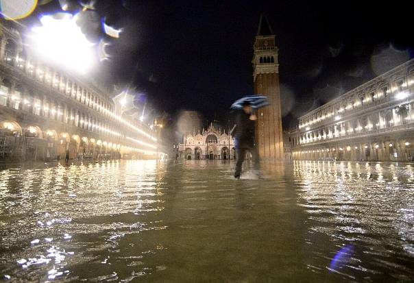 Затопленную Венецию настигнет еще один потоп