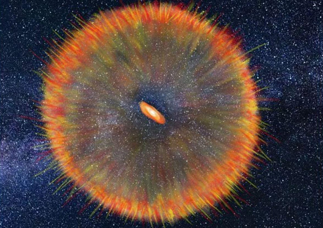 Астрономы засекли редкий и сильный «аккумуляционный всплеск» в нашей Галактике