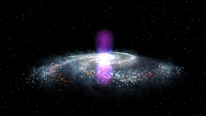 Обнаружен невидимый барьер в центре Млечного пути 
