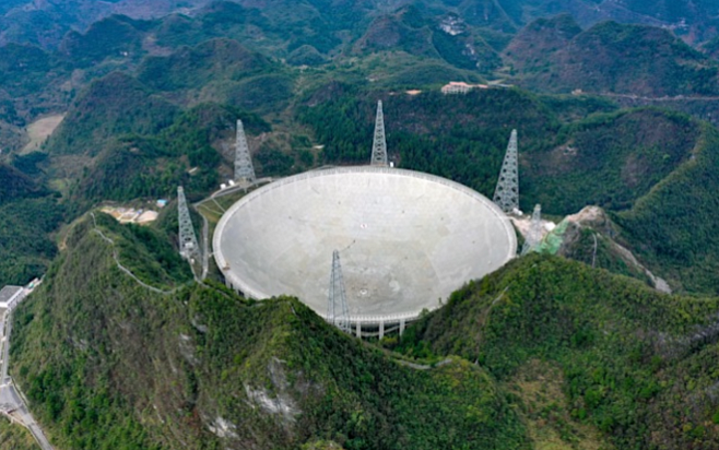 Китайский радиотелескоп FAST приступит к поиску инопланетян осенью