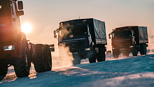 Беспилотные «КАМАЗы» прошли 2.5 тысячи километров в Арктике