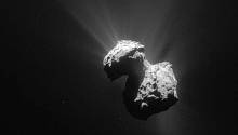 Комета Чурюмова-Герасименко меняет цвет при приближении к Солнцу